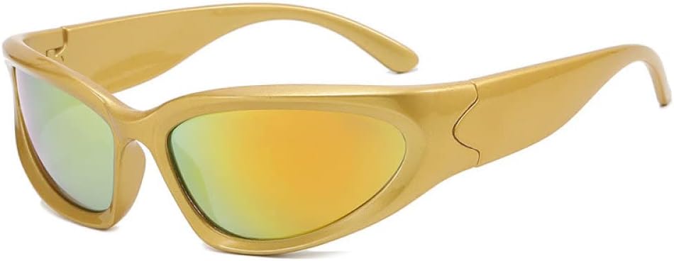 Солнцезащитные очки в стиле ретро «кошачий глаз» для женщин, цветные зеркальные очки для мужчин, спортивные солнцезащитные очки в стиле панк generic, Golden Gold Mirror
Солнцезащитные очки в стиле ретро «кошачий глаз» для женщин, цветные зеркальные очки для мужчин, спортивные солнцезащитные очки в стиле панк generic, Golden Gold Mirror