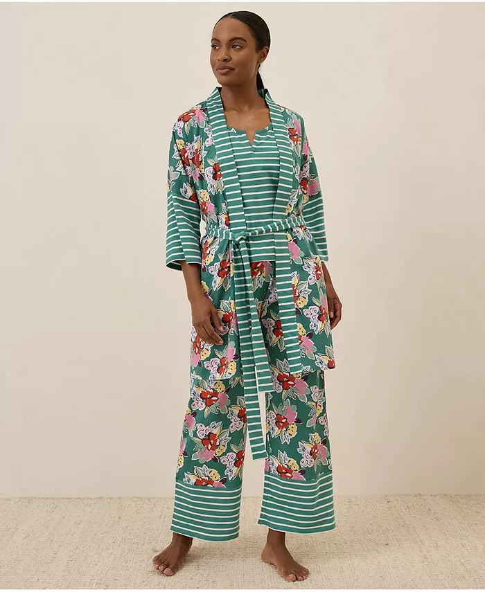 Женский короткий халат Staycation из органического хлопка Pact, зеленый
Женский короткий халат Staycation из органического хлопка Pact, зеленый