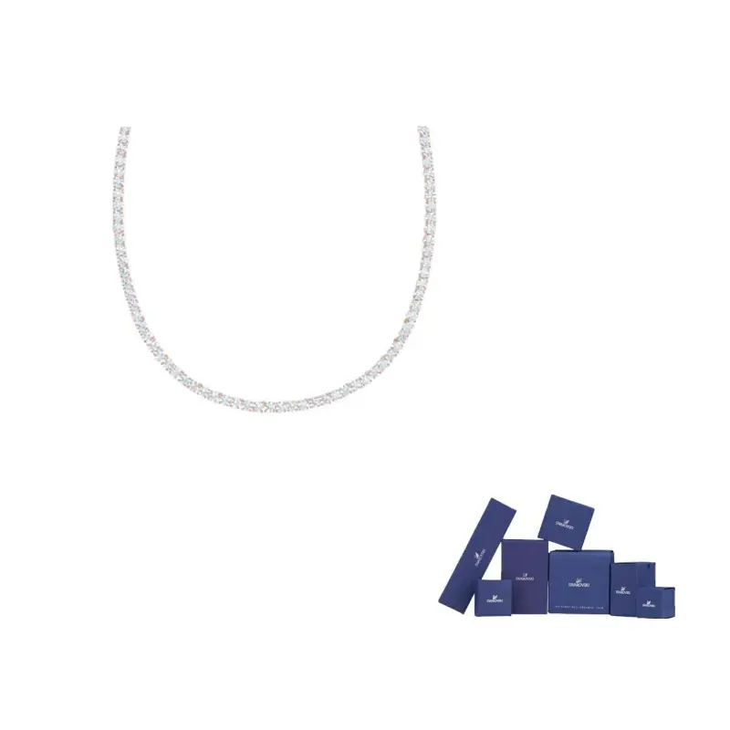 Матричное теннисное ожерелье rhodium plated для женщин Swarovski
Матричное теннисное ожерелье rhodium plated для женщин Swarovski