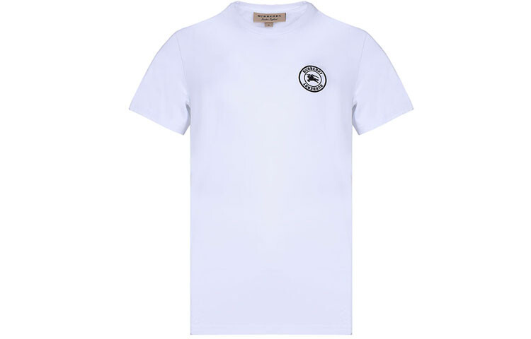 Футболка из хлопка с вышитым логотипом, белая Burberry, белый
Футболка из хлопка с вышитым логотипом, белая Burberry, белый