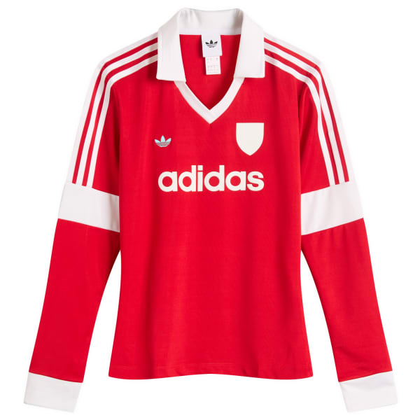 Футболка с воротником-стойкой Adidas, Better Scarlet 
Футболка с воротником-стойкой Adidas, Better Scarlet