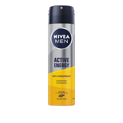 Men Active Energy Антиперспирант (антиперспирант) 150 мл Nivea
Men Active Energy Антиперспирант (антиперспирант) 150 мл Nivea