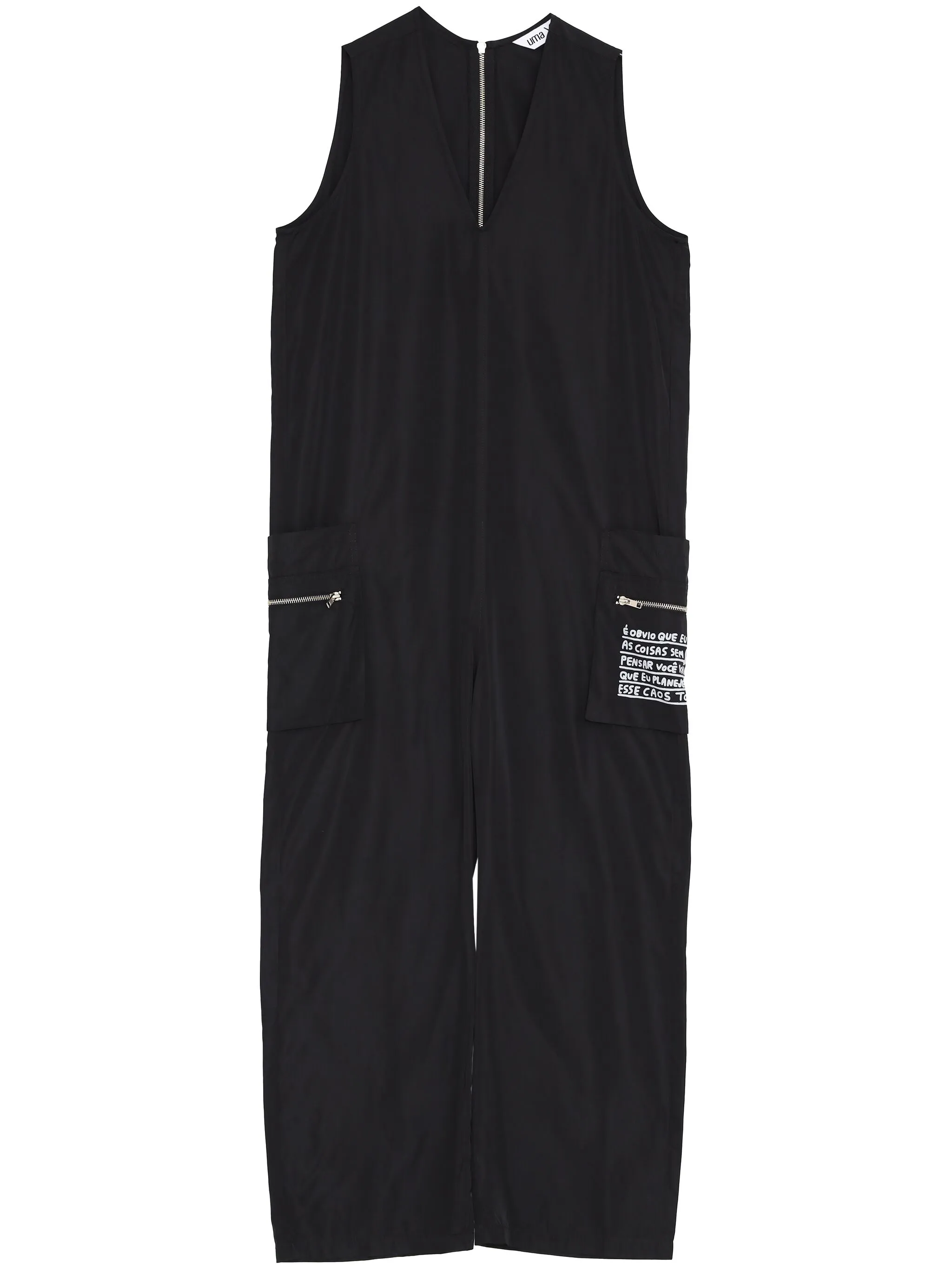 Комбинезон с надписью Uma | Raquel Blay, черный
Комбинезон с надписью Uma | Raquel Blay, черный