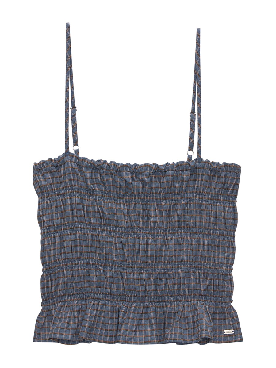 Топ Pull&Bear, темно-синий
Топ Pull&Bear, темно-синий