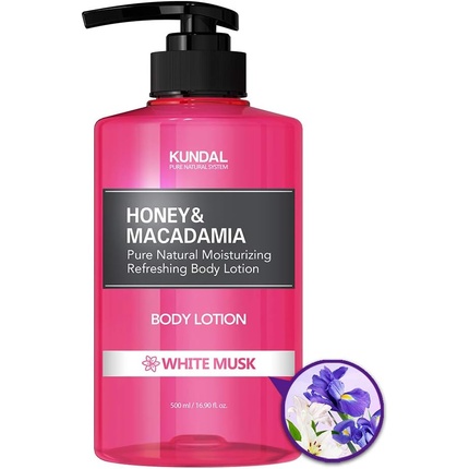 Увлажняющий лосьон для тела 500 мл Белый мускус Kundal
Увлажняющий лосьон для тела 500 мл Белый мускус Kundal