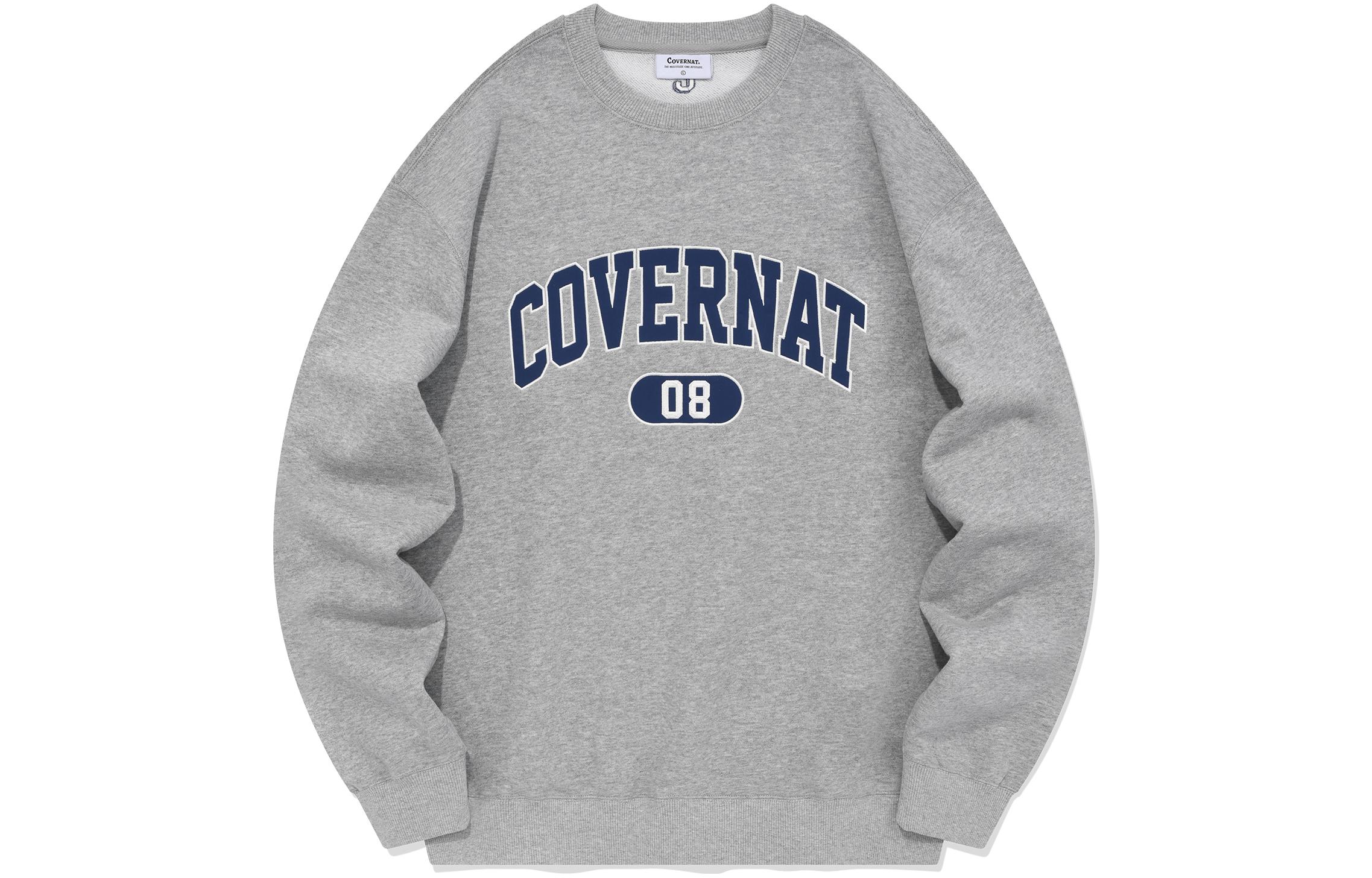 Covernat Толстовка унисекс SS24 серого цвета
Covernat Толстовка унисекс SS24 серого цвета