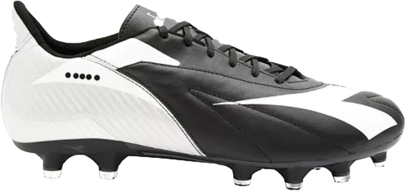 Футбольные бутсы для жестких покрытий Diadora Maximus Elite LT SLP12 для мужчин - из полноценной кожи, водоотталкивающие, с надежной посадкой, ультра-мягкие, идеально подходят для твердых полей, белый/черный
Футбольные бутсы для жестких покрытий Diadora Maximus Elite LT SLP12 для мужчин - из полноценной кожи, водоотталкивающие, с надежной посадкой, ультра-мягкие, идеально подходят для твердых полей, белый/черный