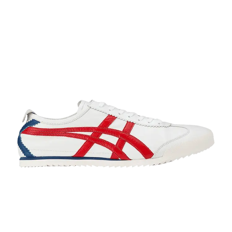 Кроссовки Onitsuka Tiger Mexico 66 Deluxe White Classic Red, белый 
Кроссовки Onitsuka Tiger Mexico 66 Deluxe White Classic Red, белый