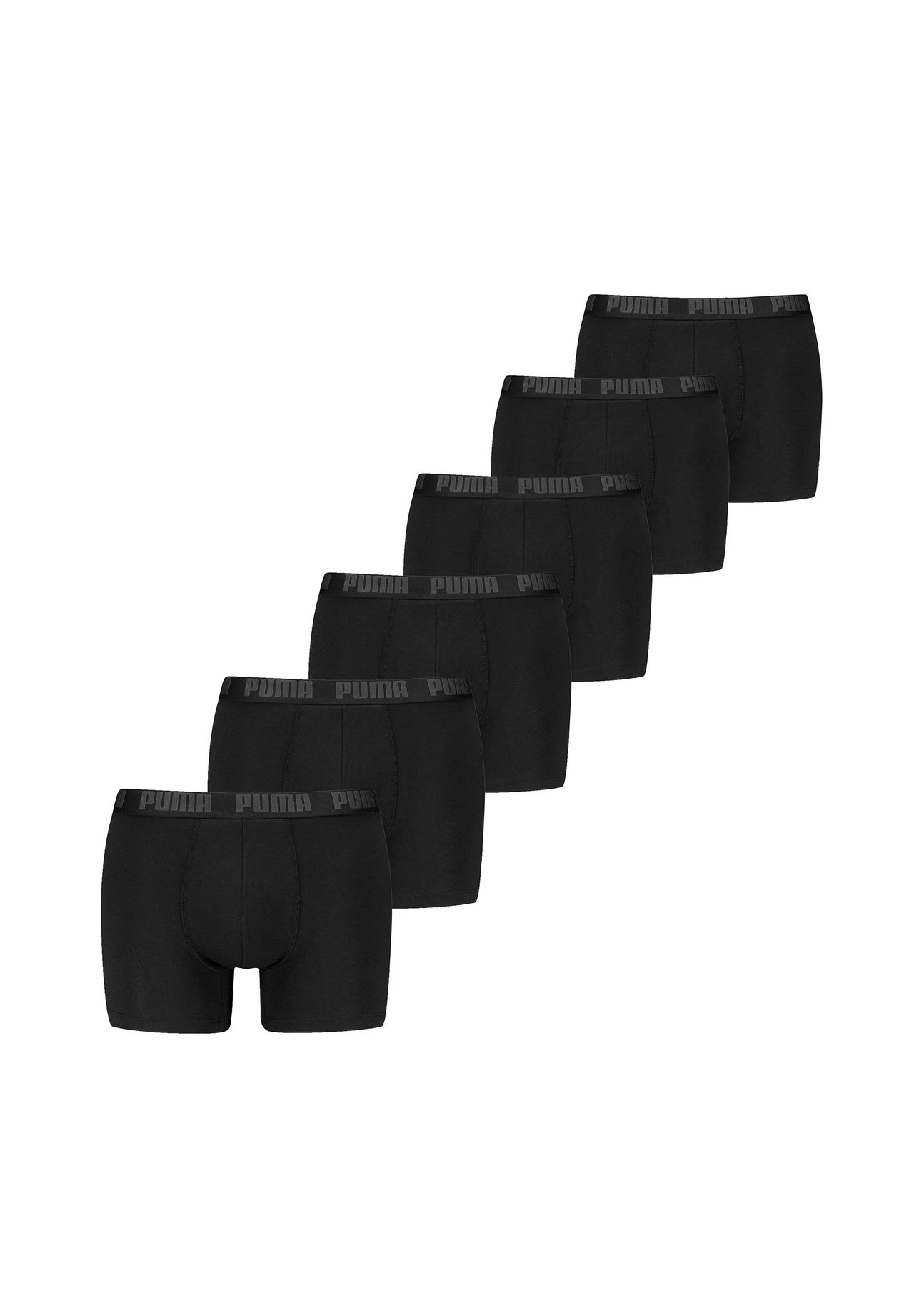 Мужские боксеры, набор из 6 шт — Basic Boxer ECOM, хлопок стрейч, на каждый день PUMA, черный
Мужские боксеры, набор из 6 шт — Basic Boxer ECOM, хлопок стрейч, на каждый день PUMA, черный