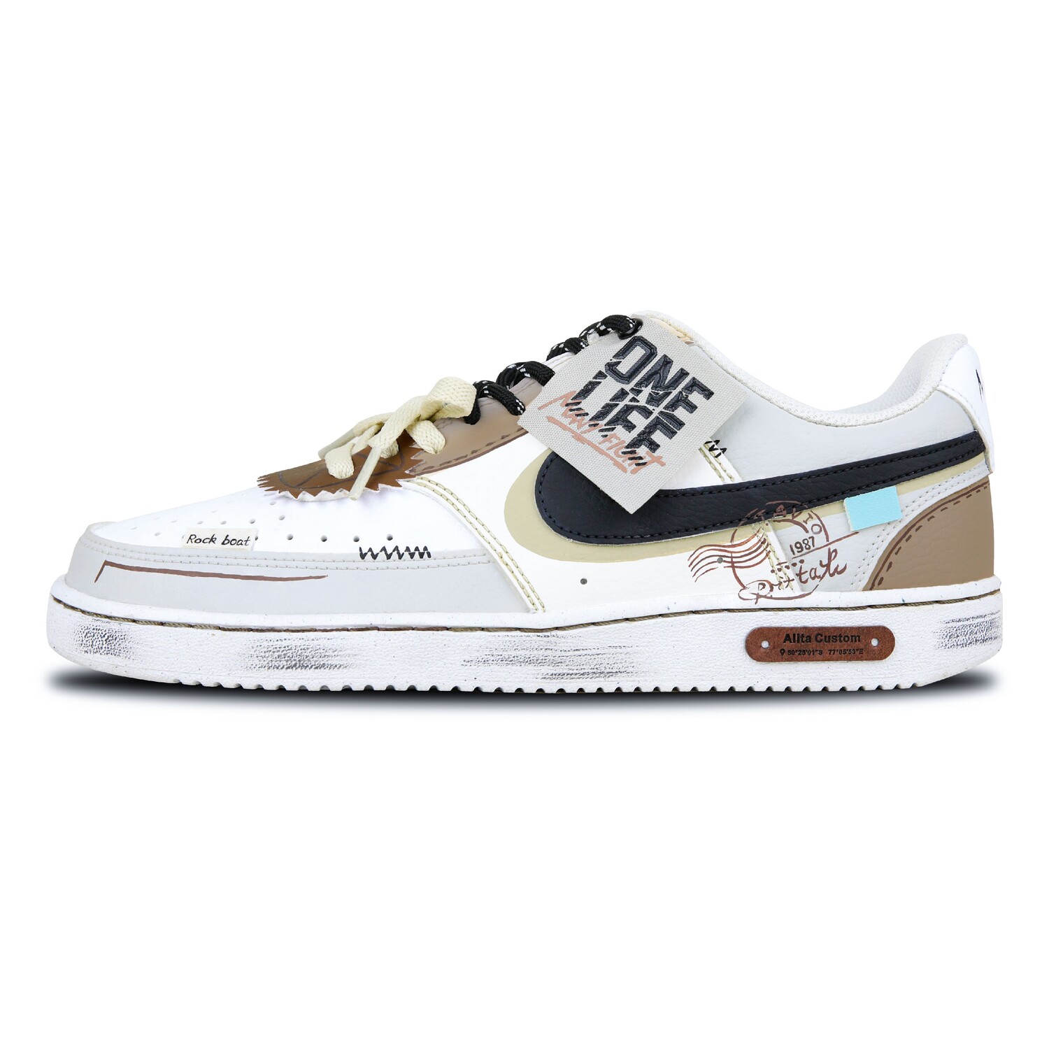 Кроссовки Nike Court Vision 1 Skateboarding Shoes Men Low-top Gray/Brown, светло-серый
Кроссовки Nike Court Vision 1 Skateboarding Shoes Men Low-top Gray/Brown, светло-серый