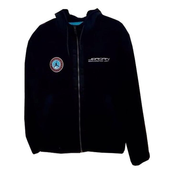 Толстовка Air Jordan Brand Patch Zipper Hoodie Men's Black, черный 
Толстовка Air Jordan Brand Patch Zipper Hoodie Men's Black, черный