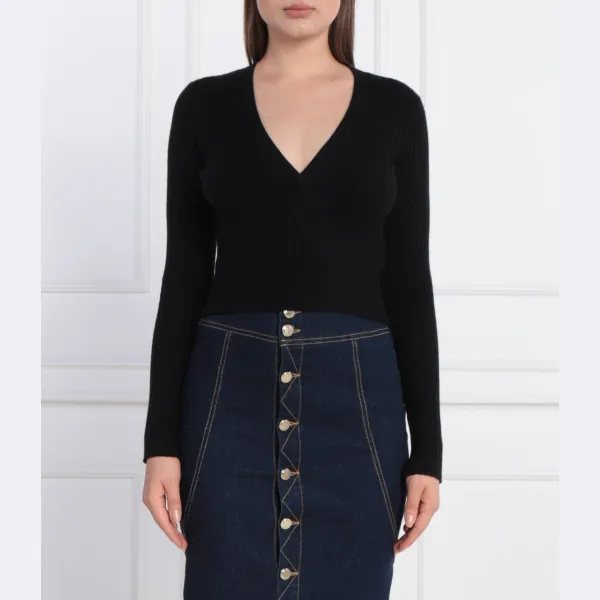 Ls vn lucie блузка обычного кроя Guess, черный
Ls vn lucie блузка обычного кроя Guess, черный