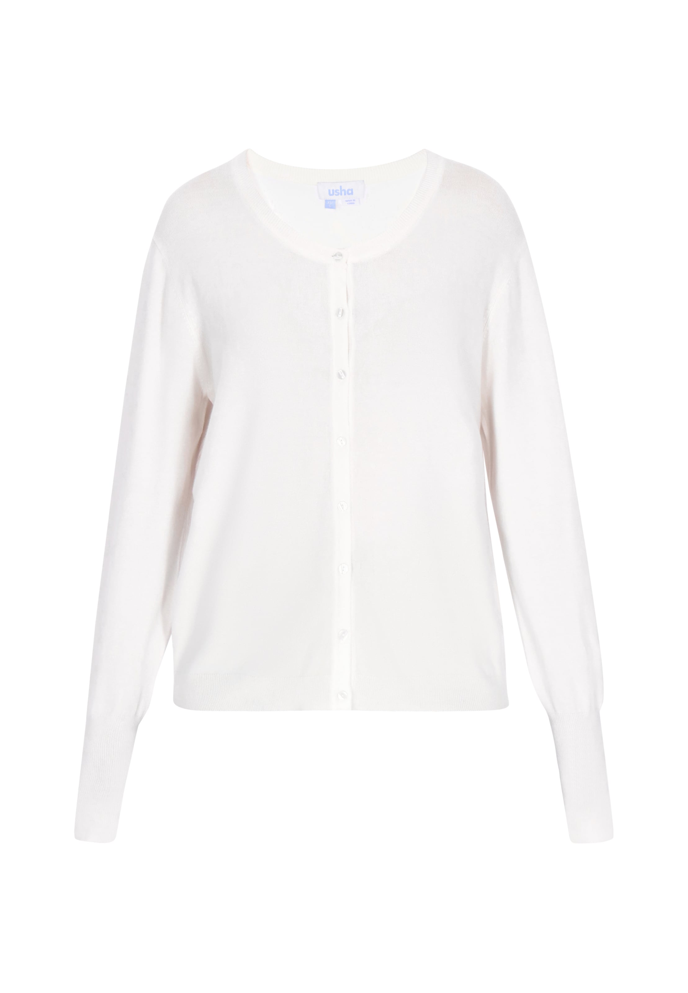 Usha BLUE LABEL Кардиган Casual вязаный в цвете Off White
Usha BLUE LABEL Кардиган Casual вязаный в цвете Off White