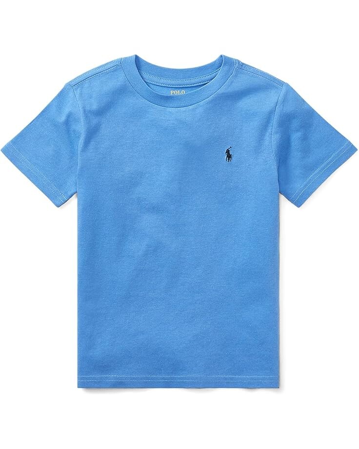 Толстовка Polo Ralph Lauren Kids Short Sleeve Jersey T-Shirt, цвет Scottsdale Blue 
Толстовка Polo Ralph Lauren Kids Short Sleeve Jersey T-Shirt, цвет Scottsdale Blue