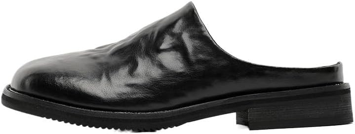 Мужские лоферы, кожаные слипоны-полутапочки, толстая подошва, противоскользящие и износостойкие, повседневные, деловые, рабочие, удобные, для улицы Zestrelax, черный
Мужские лоферы, кожаные слипоны-полутапочки, толстая подошва, противоскользящие и износостойкие, повседневные, деловые, рабочие, удобные, для улицы Zestrelax, черный