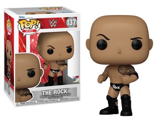 Funko POP! WWE, коллекционная фигурка, The Rock, 137
Funko POP! WWE, коллекционная фигурка, The Rock, 137