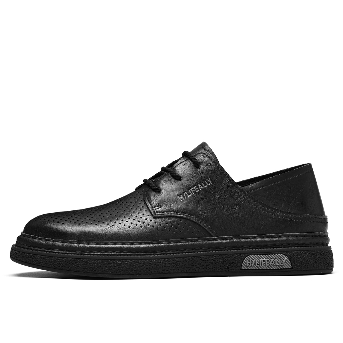 HLA Мужские повседневные туфли с низким верхом, черные
HLA Мужские повседневные туфли с низким верхом, черные