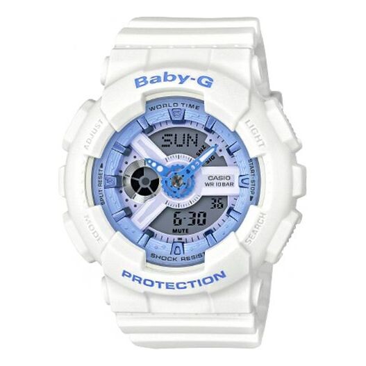 Часы CASIO Baby-G 'White Blue', белый
Часы CASIO Baby-G 'White Blue', белый