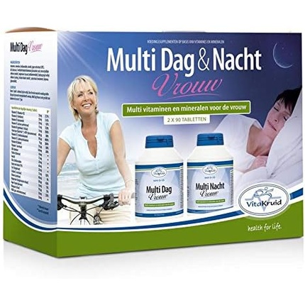 Таблетки Vitakkraut Multi Day & Night для женщин 90 таблеток Vitakruid
Таблетки Vitakkraut Multi Day & Night для женщин 90 таблеток Vitakruid