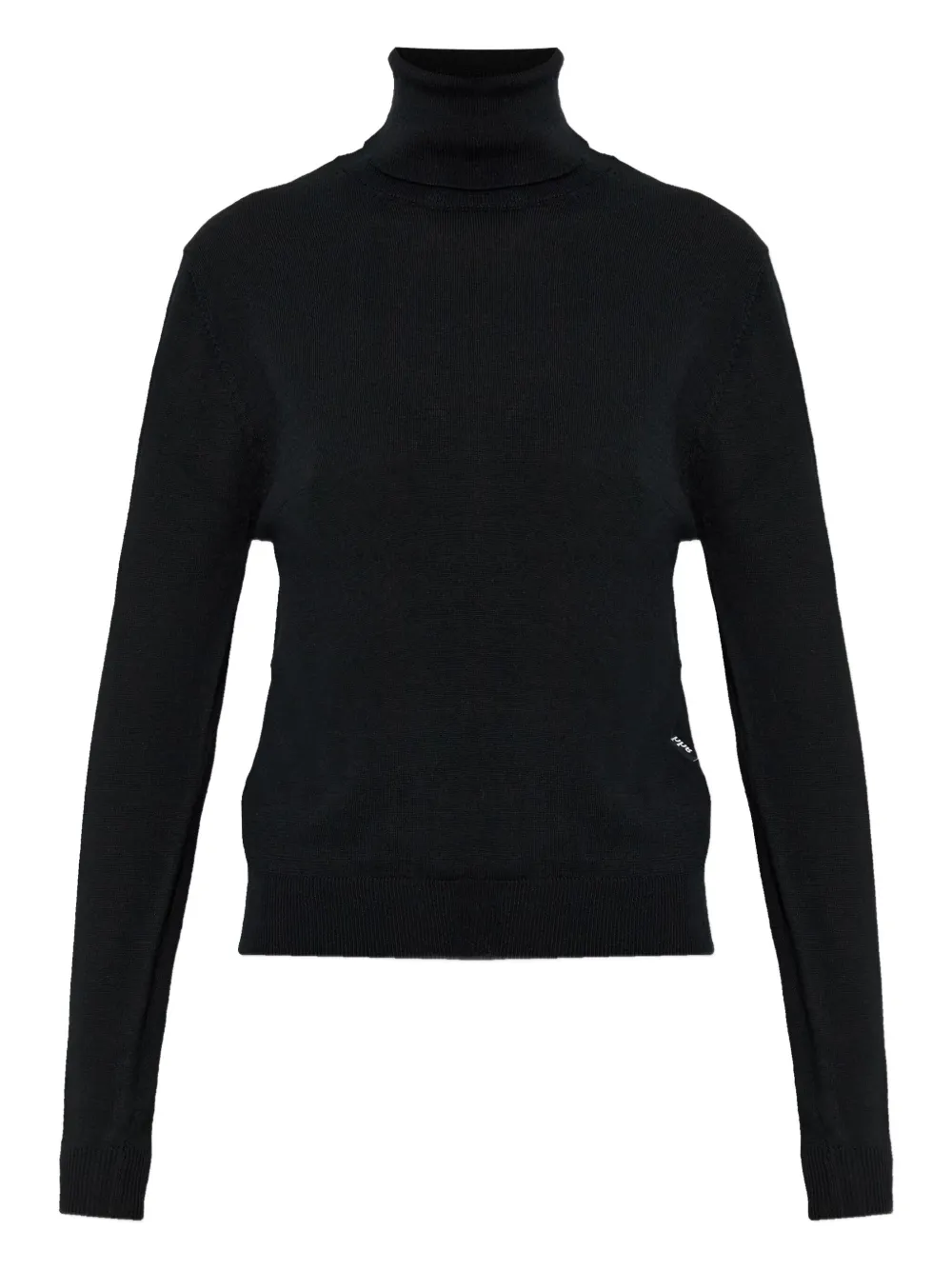 Вязаный свитер с воротником-гольф Add, черный
Вязаный свитер с воротником-гольф Add, черный