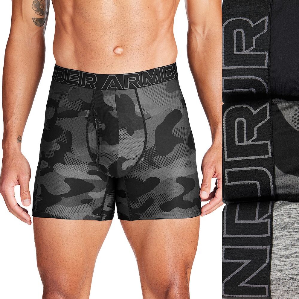 Комплект мужских трусов-боксеров Under Armour Performance Tech Fashion 6 из трех пар, черный
Комплект мужских трусов-боксеров Under Armour Performance Tech Fashion 6 из трех пар, черный