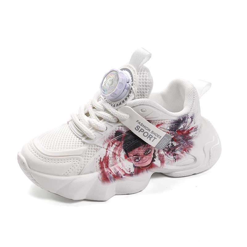 Нескользящие износостойкие низкие детские кроссовки для повседневной носки RHOBESAM, красный 
Нескользящие износостойкие низкие детские кроссовки для повседневной носки RHOBESAM, красный