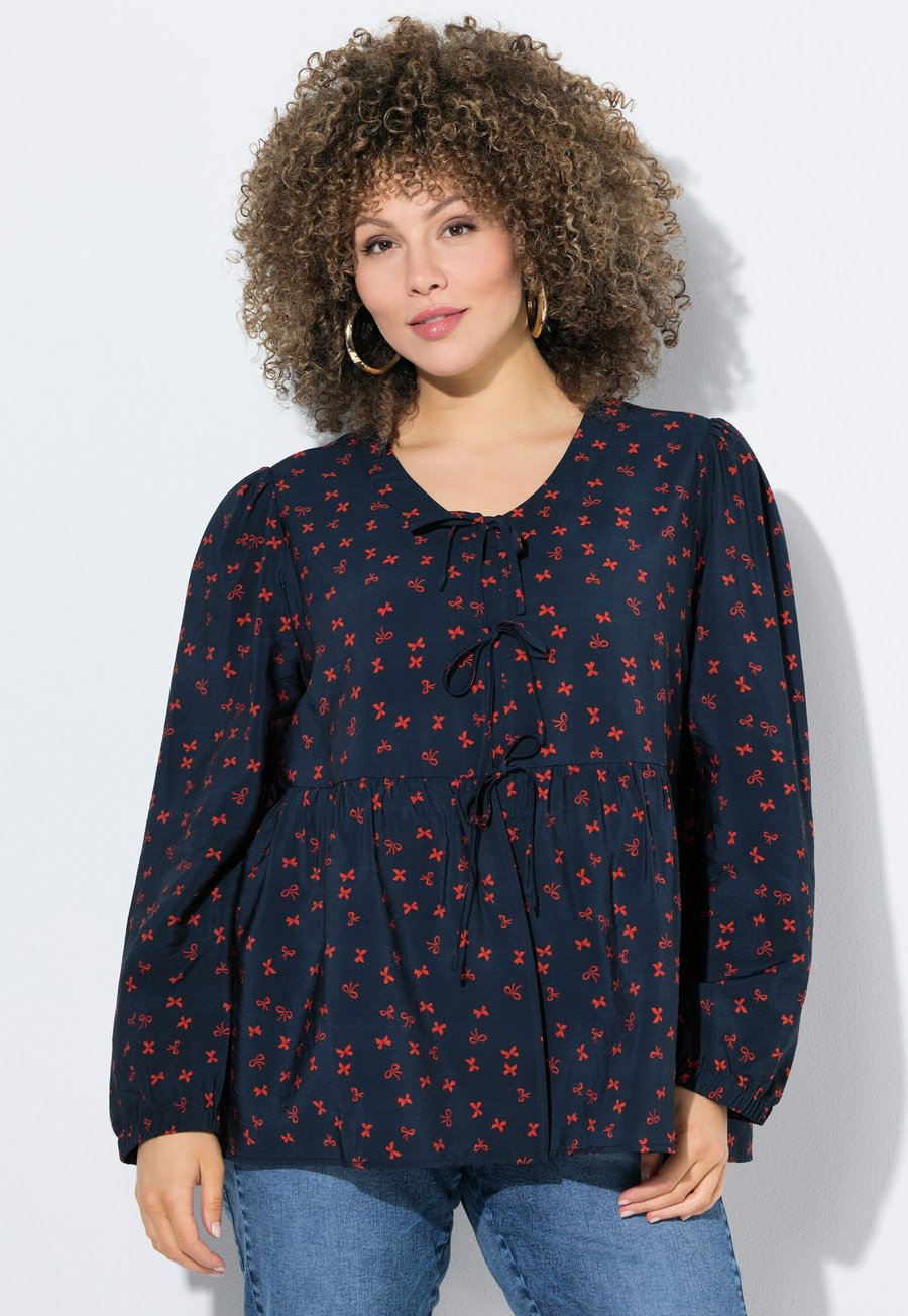 Блуза Ulla Popken Blouse, Marine/Dark Blue
Блуза Ulla Popken Blouse, Marine/Dark Blue