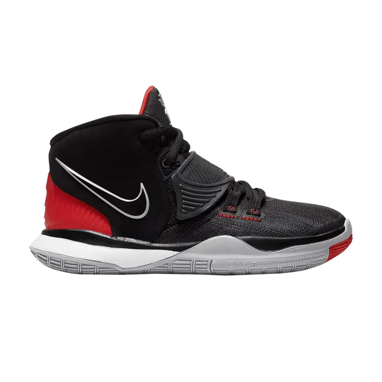 Кроссовки Nike Kyrie 6 PS 'Bred', черный
Кроссовки Nike Kyrie 6 PS 'Bred', черный