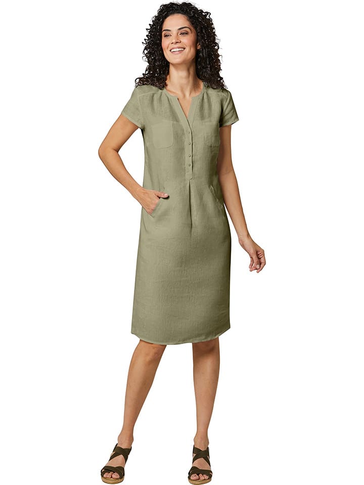 Платье до колена WITT WEIDEN, хаки 
Платье до колена WITT WEIDEN, хаки