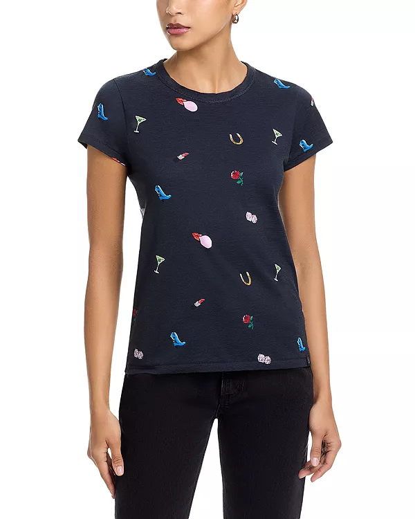 Футболка с нашивкой и логотипом "Граждане человечества" Rag & Bone, синий
Футболка с нашивкой и логотипом "Граждане человечества" Rag & Bone, синий