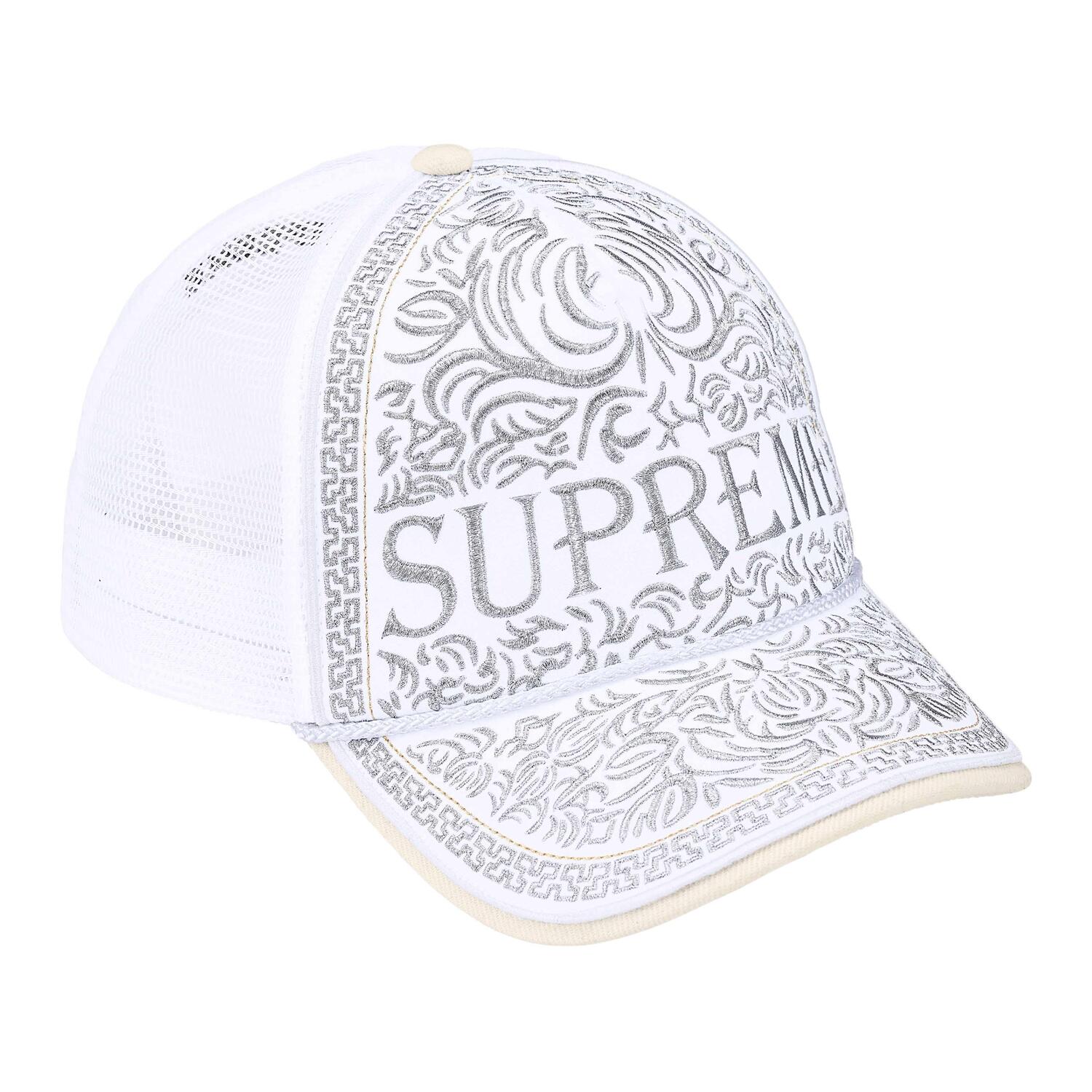 Supreme Вязаная кепка с сетчатой спинкой, White
Supreme Вязаная кепка с сетчатой спинкой, White