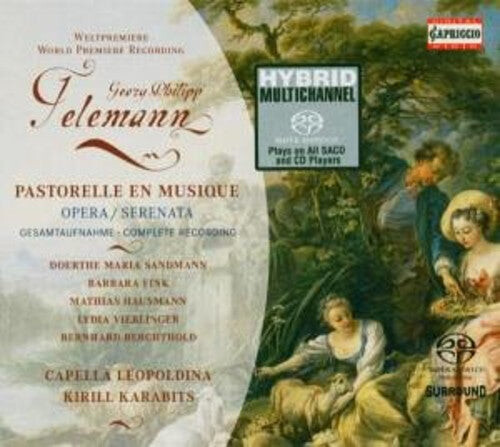 CD диск Telemann / Berchtold / Fink / Karabits / Sandmann: Pastorelle
CD диск Telemann / Berchtold / Fink / Karabits / Sandmann: Pastorelle