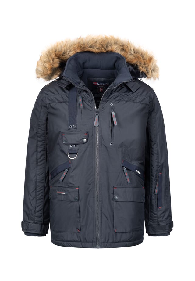 Зимняя куртка парка Geographical Norway, синий
Зимняя куртка парка Geographical Norway, синий