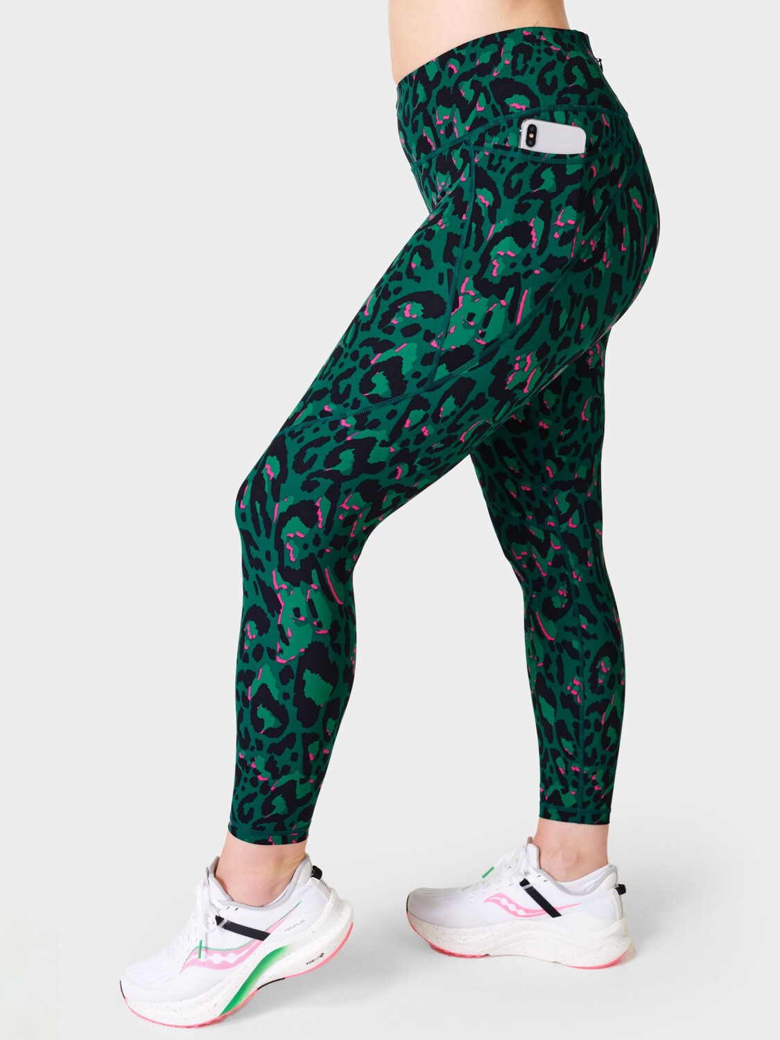 Леггинсы для спортзала Power 7/8 Sweaty Betty, зеленый матовый леопардовый принт
Леггинсы для спортзала Power 7/8 Sweaty Betty, зеленый матовый леопардовый принт