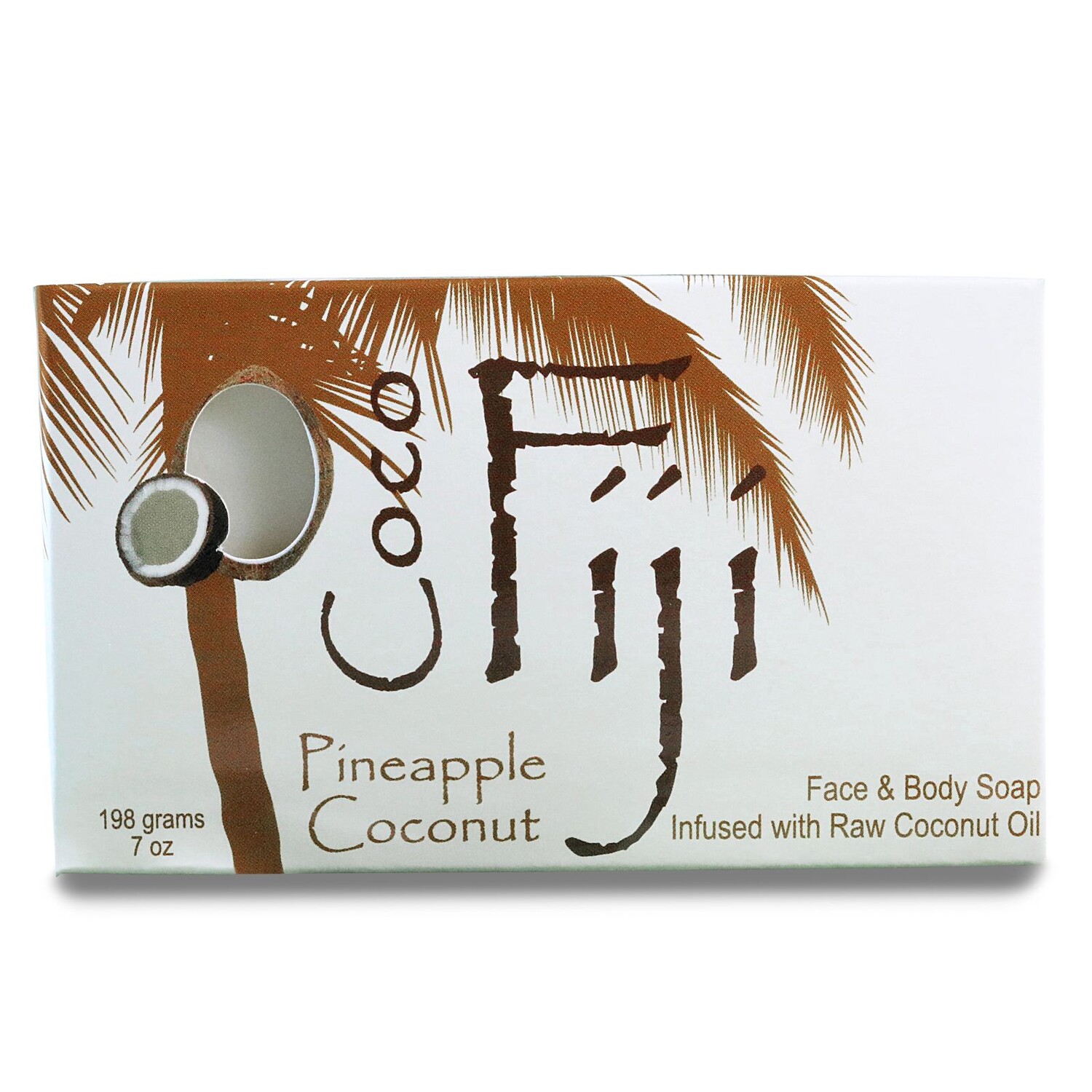 Organic Fiji Ананасово-Кокосовое Мыло 7 унции (198 г)
Organic Fiji Ананасово-Кокосовое Мыло 7 унции (198 г)