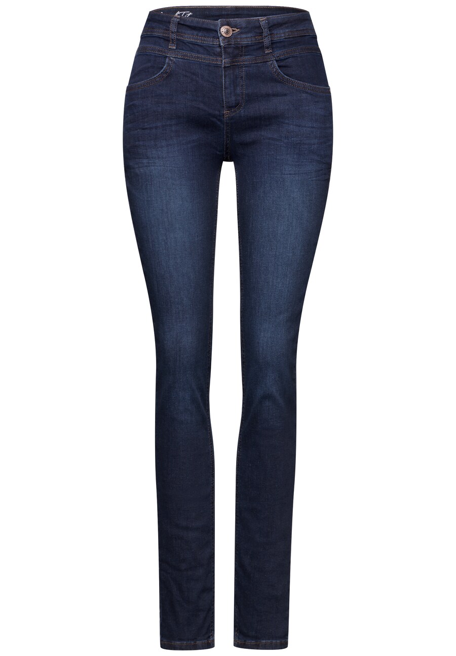 Узкие джинсы STREET ONE, темно-синий
Узкие джинсы STREET ONE, темно-синий
