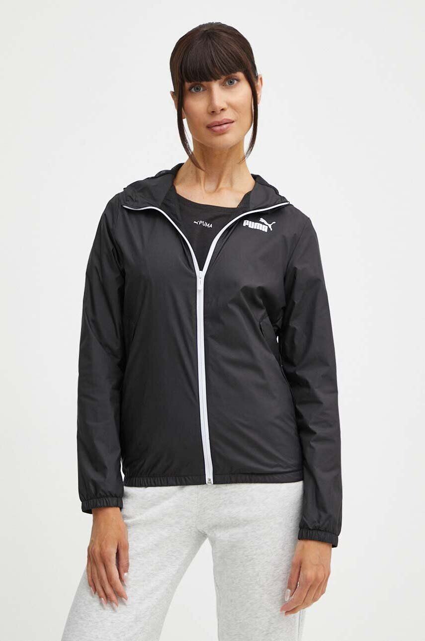 Puma Essentials Твердая ветрозащитная куртка, черный
Puma Essentials Твердая ветрозащитная куртка, черный