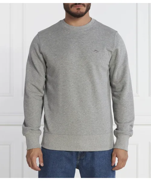 Толстовка Regular fit Gant, серый 
Толстовка Regular fit Gant, серый