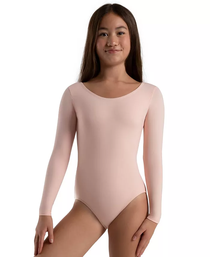 Детский гимнастический купальник с длинным рукавом для девочек Capezio, розовый
Детский гимнастический купальник с длинным рукавом для девочек Capezio, розовый