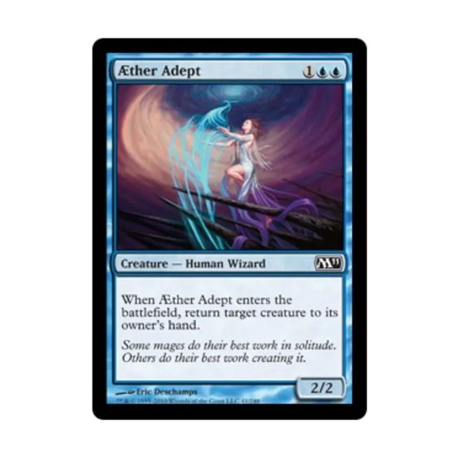 CCG Адепт эфира (С), MTG - Magic 2011
CCG Адепт эфира (С), MTG - Magic 2011