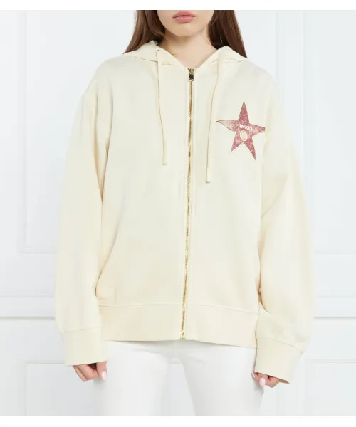 Переполненная толстовка Regular fit Pinko, бежевый
Переполненная толстовка Regular fit Pinko, бежевый