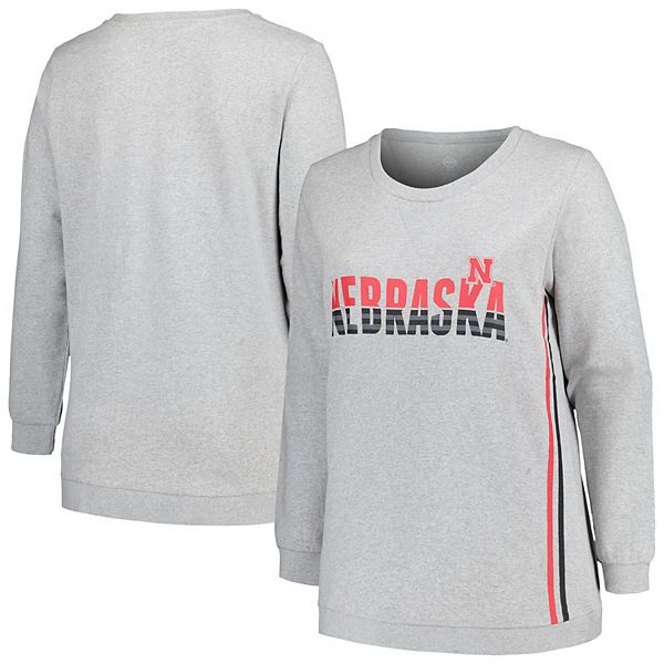 Женский худи Nebraska Huskers с боковой полосой, цвет heather gray, plus size Profile
Женский худи Nebraska Huskers с боковой полосой, цвет heather gray, plus size Profile