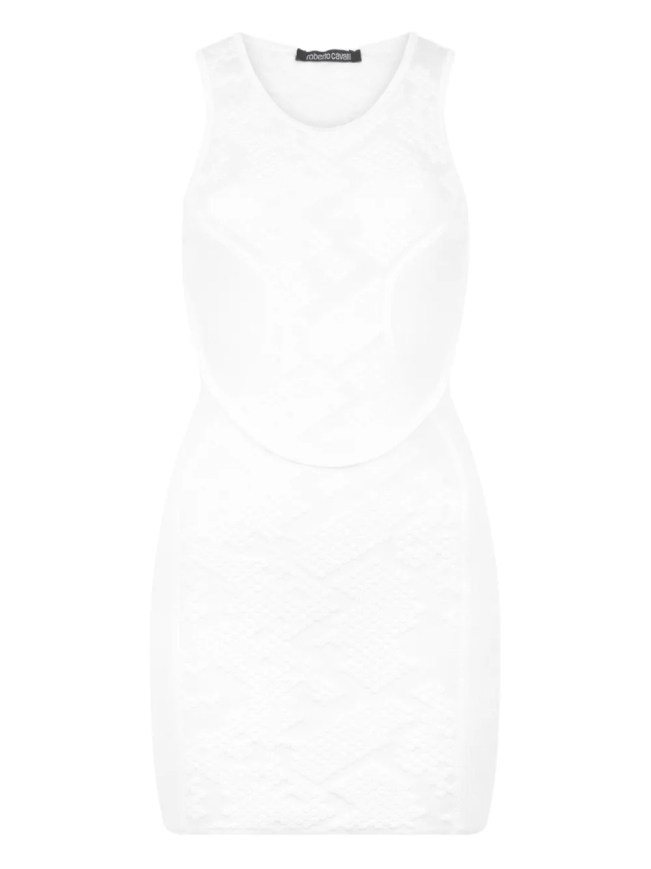 Платье миди с жаккардовым узором Roberto Cavalli, белый
Платье миди с жаккардовым узором Roberto Cavalli, белый