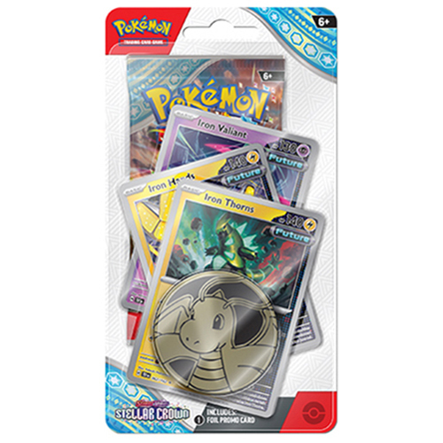 Карточная игра Pokemon Tcg: Scarlet & Violet – Stellar Crown – Premium Checklane – Future
Карточная игра Pokemon Tcg: Scarlet & Violet – Stellar Crown – Premium Checklane – Future