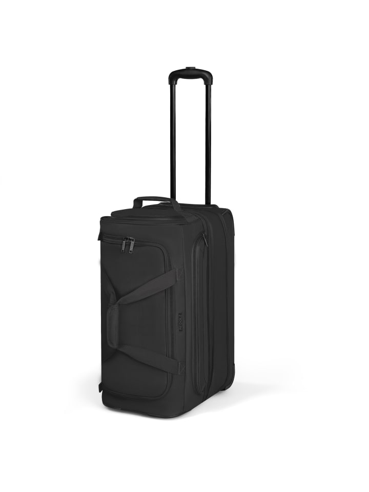 Дорожная сумка Duffle Essentials на двух колесах, размер 55 см, размер M, с расширяемым отделением, черного цвета Redolz
Дорожная сумка Duffle Essentials на двух колесах, размер 55 см, размер M, с расширяемым отделением, черного цвета Redolz