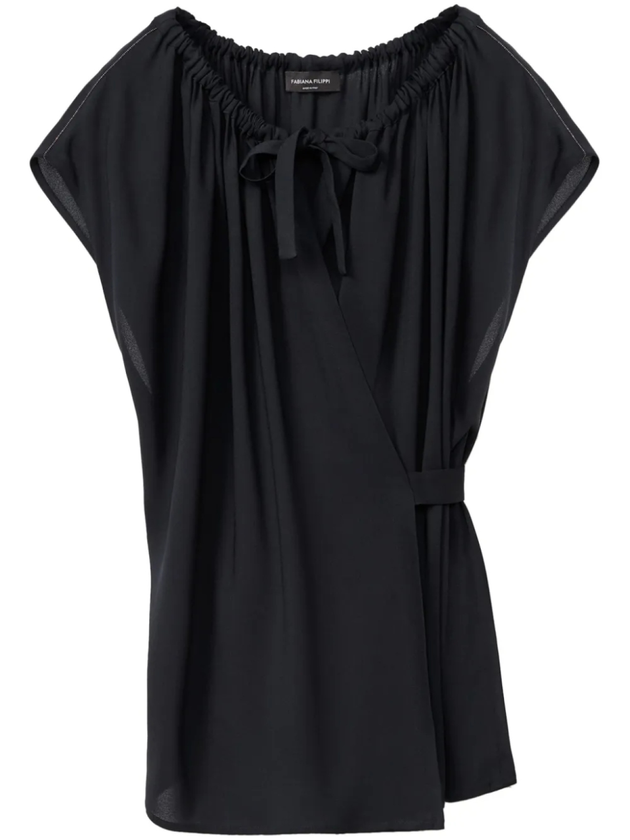 Fabiana Filippi блузка с запахом, синий
Fabiana Filippi блузка с запахом, синий