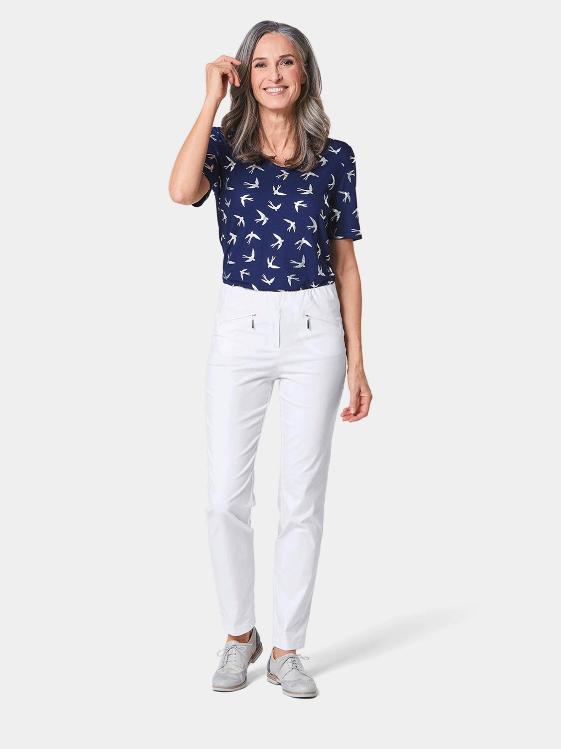 Брюки GOLDNER Stretchhose LOUISA, белый
Брюки GOLDNER Stretchhose LOUISA, белый