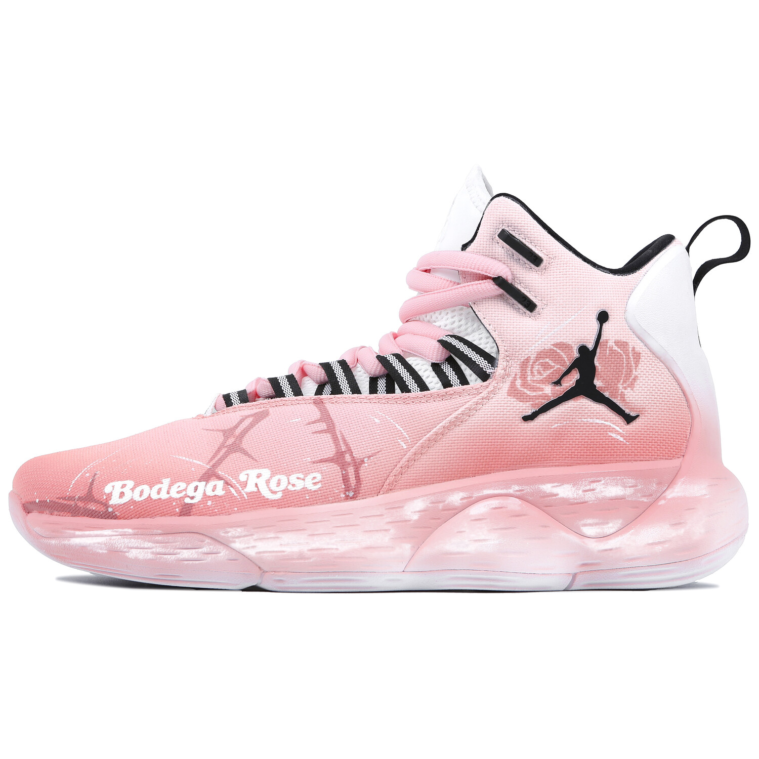 Баскетбольные кроссовки Super.Fly MVP Basketball Shoes Men High-Top Pink Jordan, розовый 
Баскетбольные кроссовки Super.Fly MVP Basketball Shoes Men High-Top Pink Jordan, розовый