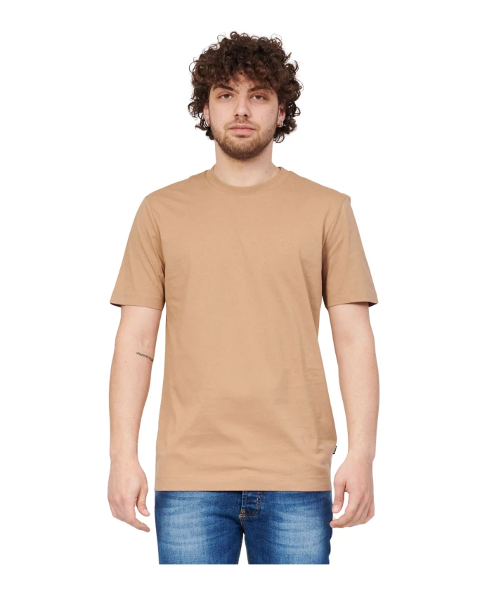 Футболка с круглым вырезом Hugo, бежевый
Футболка с круглым вырезом Hugo, бежевый