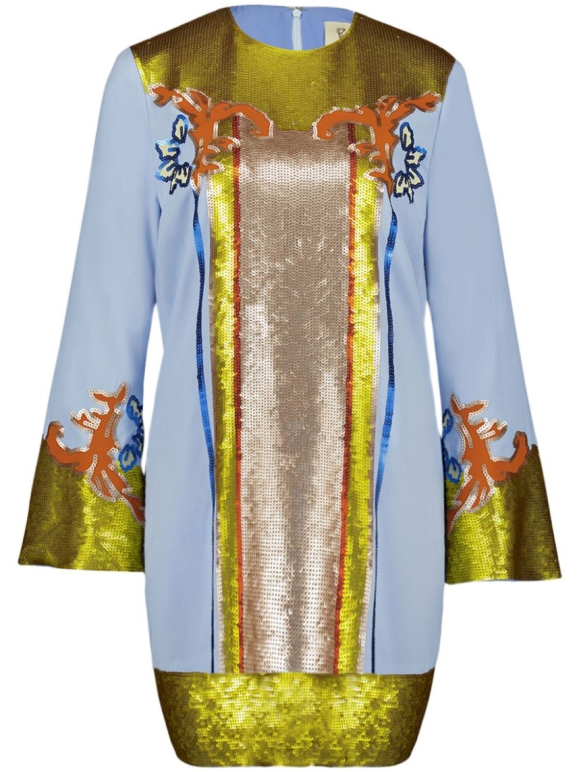 Платье мини «Гидра» PAULA, синий 
Платье мини «Гидра» PAULA, синий